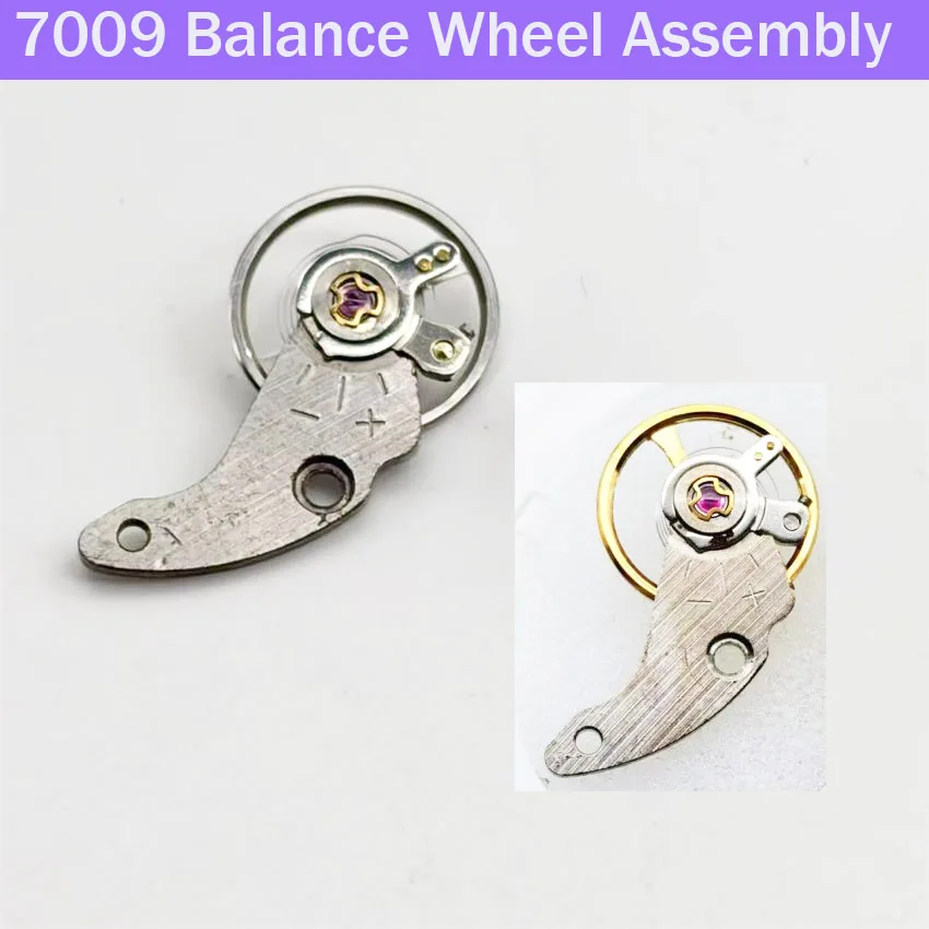Watch Repair Parts 7009 Movement Original Disassembly Full Swing Balance Wheel Assembly Accessory for Watchmakers