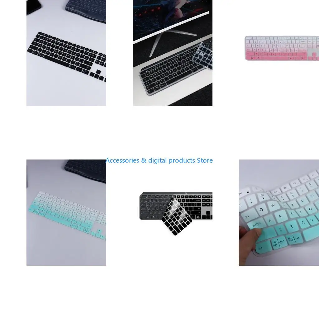 77JD Keyboard Cover for Craft Mx Keys Wireless Keyboard Silicone Keyboard Protectors
