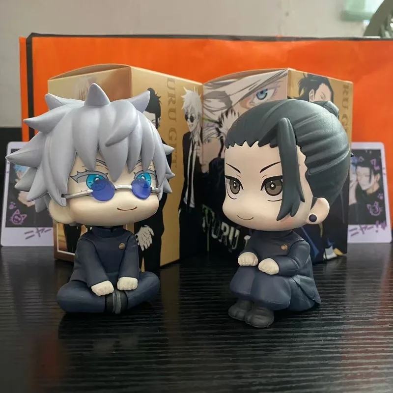 

Jujutsu Kaisens Cute Anime Figure Toy Cartoon Character Model Exquisite Desktop Ornament Decoration Popular Collectible Display