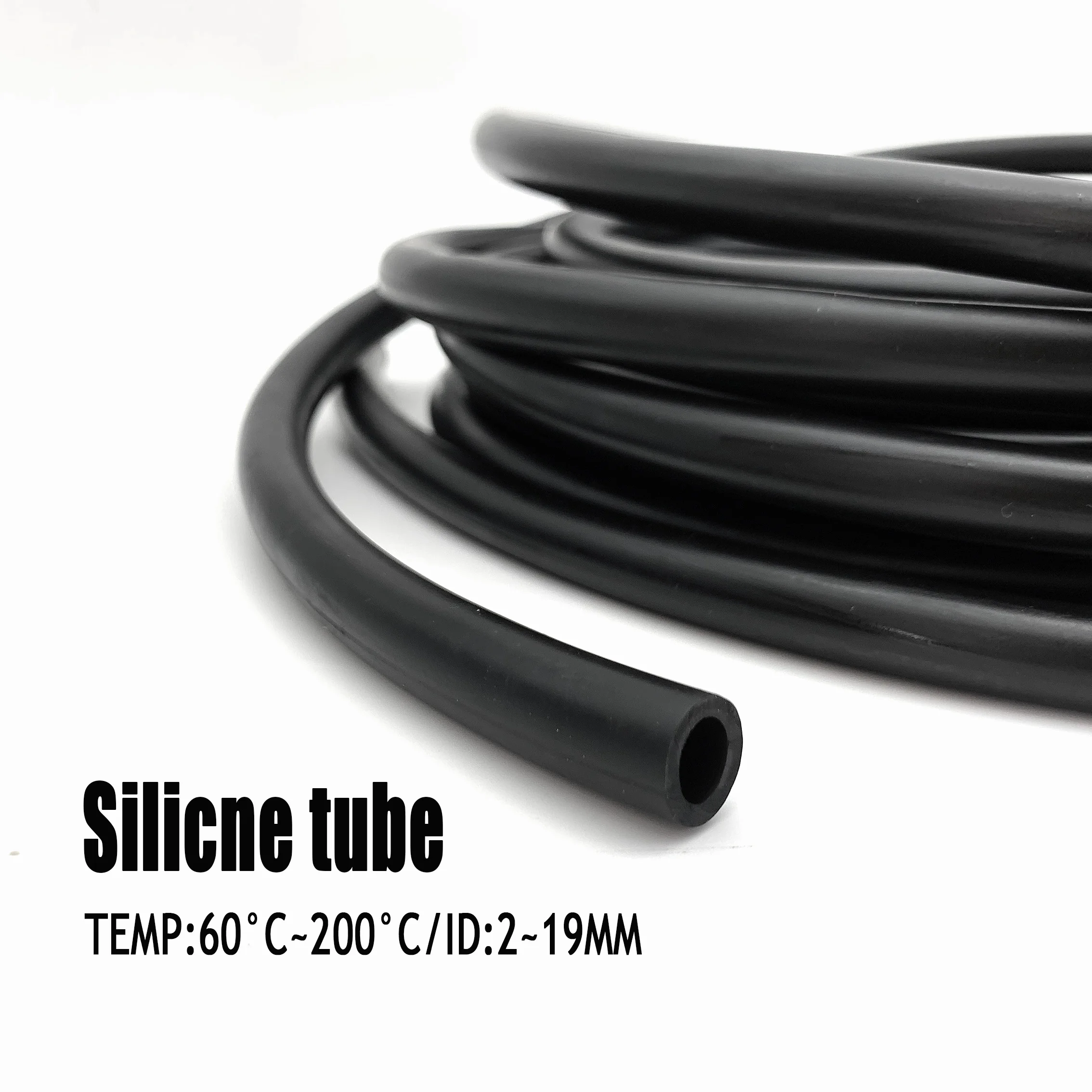 

1 метр -60 ~ 200 градусов, термостойкий диаметр 2 ~ 19 мм, черная гибкая трубка из силикагеля, аквариумный воздушный насос, мягкий резиновый силиконовый шланг