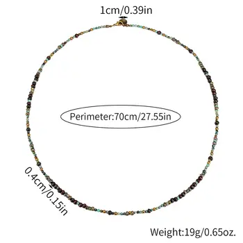10 best sales שרשראות חרוזים ארוכות - №2