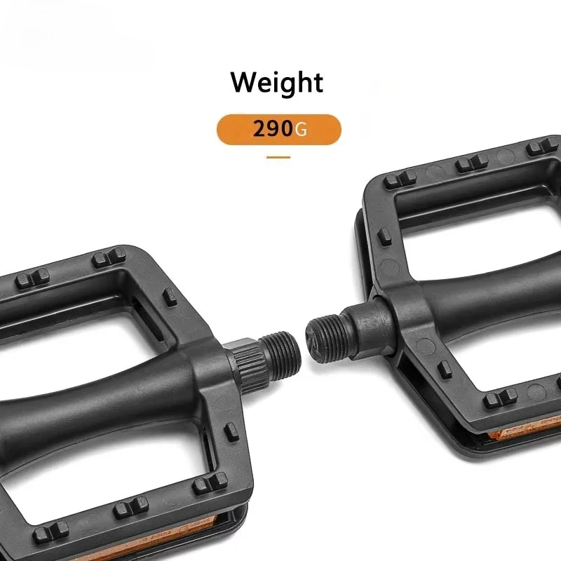 ملحقات ركوب الدراجات دواسات الدراجة الجبلية على الطرق دواسات الدراجة من النايلون PP مع عاكس أصفر #6