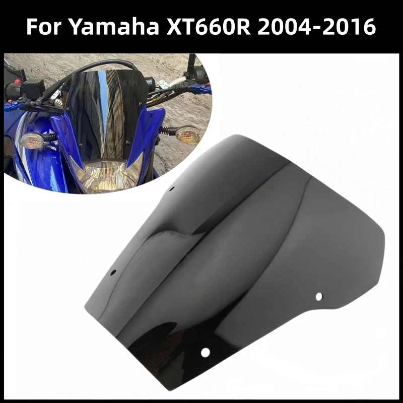 Motorcycle windshield front windshield wind deflector front fairing For Yamaha XT660 R 2004-2010 2011 2012 2013 2014 2015 2016