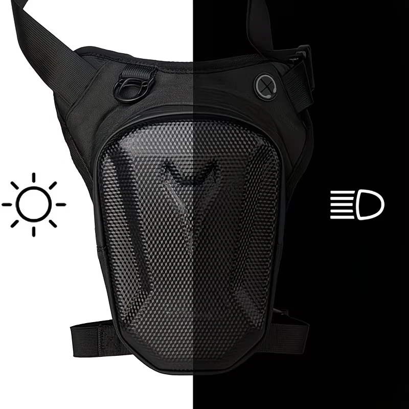 Motorcycle Leg Tank Bag Waterproof Waist Pack Crossbody Rider Biker Drop Thigh Motocross Moto Gear Men Women