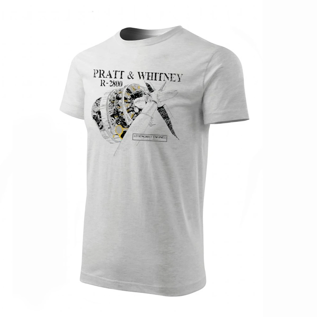 

Retro Clessic USA Fighter R-2800 Engine T-Shirt 100% Cotton O-Neck Short Sleeve Summer Casual Mens T-shirt Streetwear