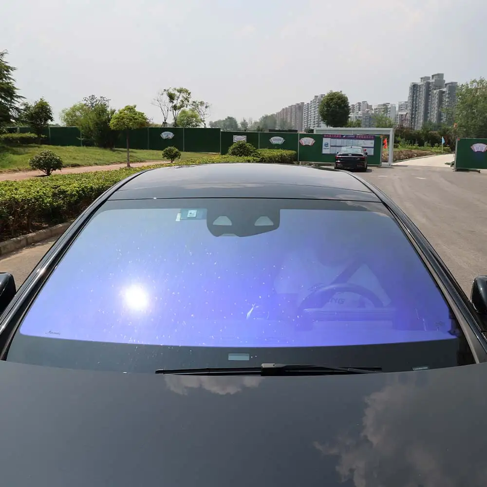 HOHOFILM 152cmx1000cm 72%VLT Chameleon Window Tint Film Car/house Window Film Auto Glass Sticker 99% UV Proof Solar Tint