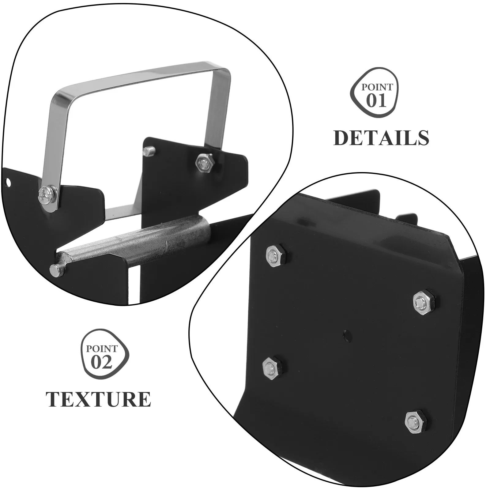 Heavy Duty Metal Soldering Wire Holder Stable Compact Solder Reel Stand for Electronics Welding Repair DIY Solder Spool