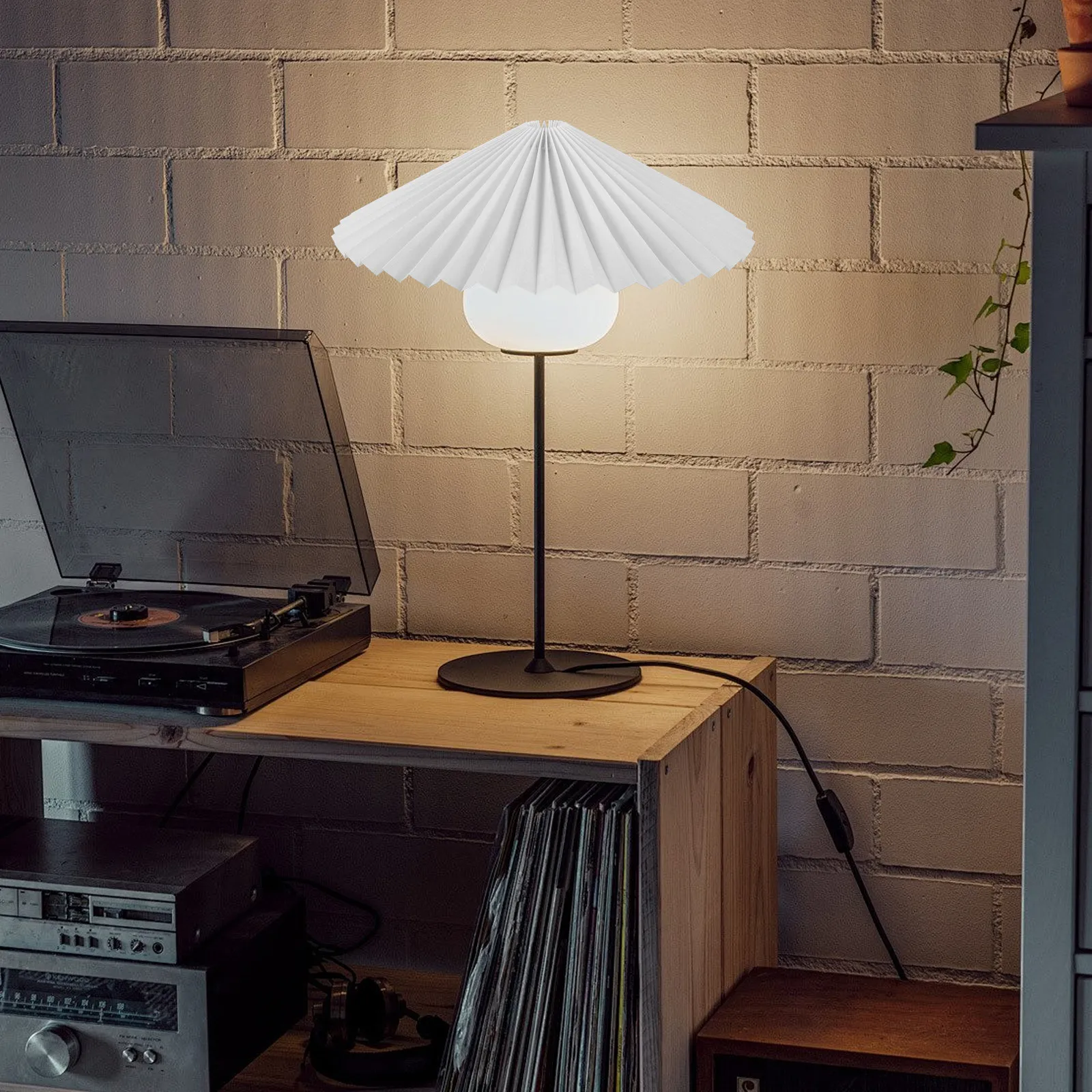 

Тканевый сменный абажур в форме зонта для настольных, напольных и настенных светильников, декоративное освещение для дома и отелей