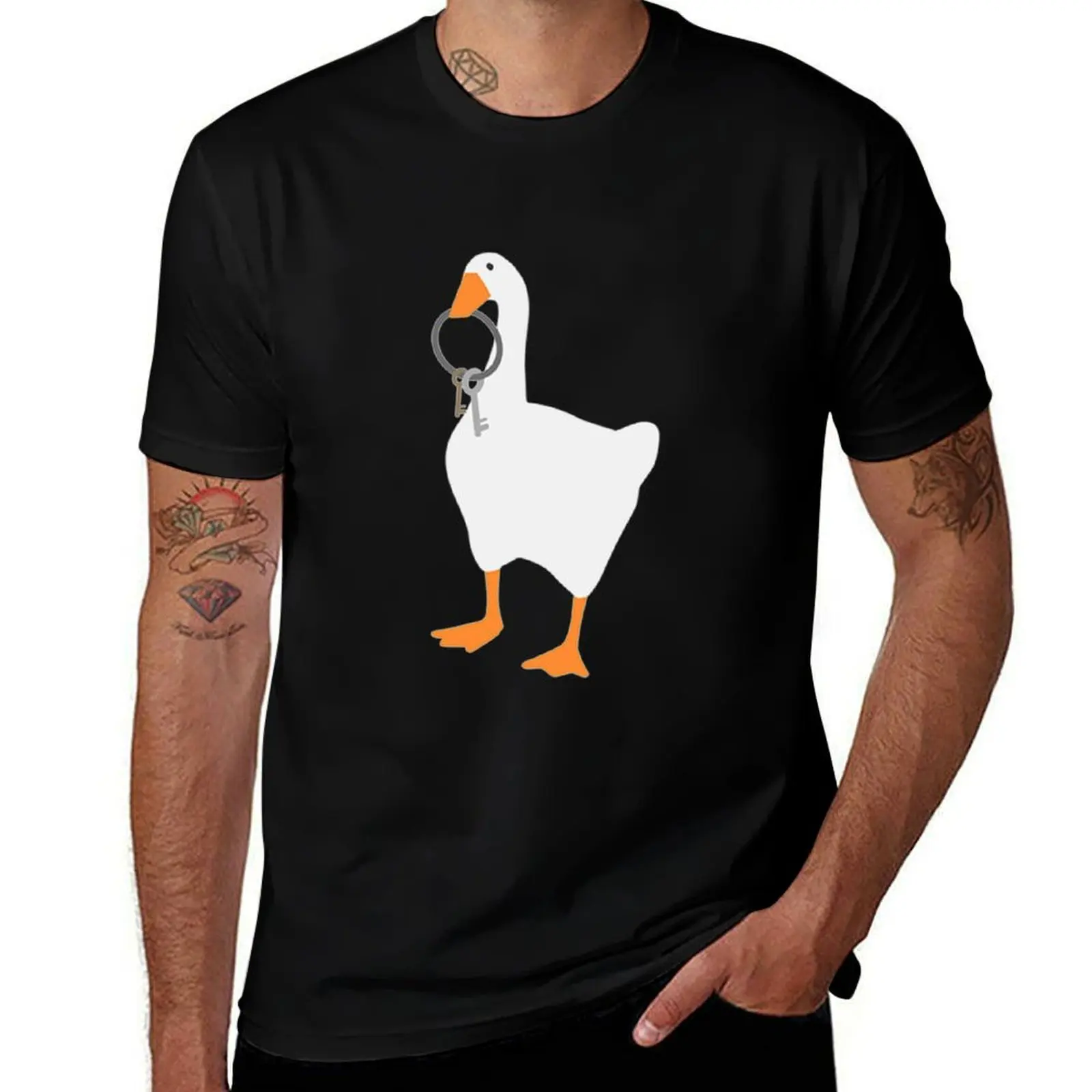 Untitled Goose T-Shirt Festival Casual Short Sleeve T-Shirt