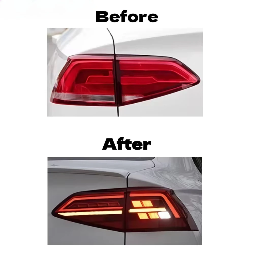 for Lamandol Taillights 2015-2018 LED Car Taillamps Upgrade Rear Back Design LED Rear Lamps Plug and Play for