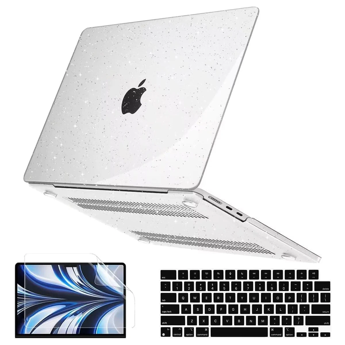 

For Macbook Pro 14 16 M3 A2991 2981 A2992 2023 M2 Air 15 Case for Air 13.6 2022 Pro 13 inch Case for M1 Air 13 A2337 Hard Shell