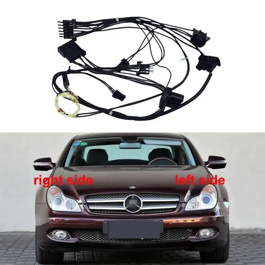 

For Benz W219 CLS300 CLS350 2007 2008 2009 Headlight Wiring Harness Headlamp Internal Wire Harness Plug with AFS 1pcs