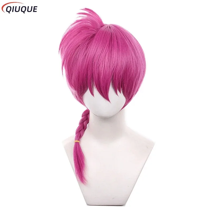 Anime 1/2 Saotome Ranma wig Halloween carnival party set red uniform male and female cosplay costume sf/1