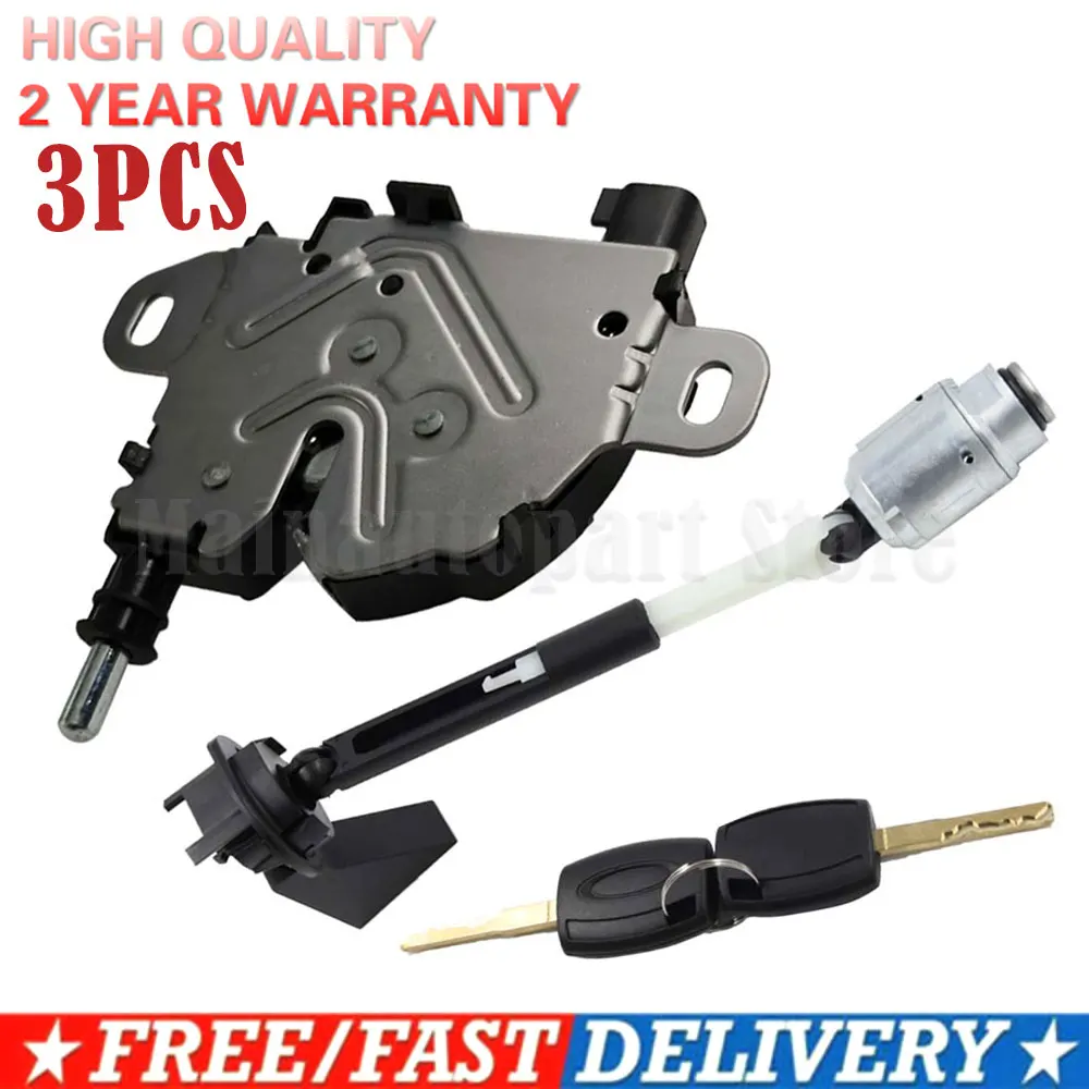 

Bonnet Release Lock+2 Keys and Bonnet Hood Lock Catch 1355231 For Ford Focus MK2 Bonnet Release Lock Latch Catch Repair Set04-12