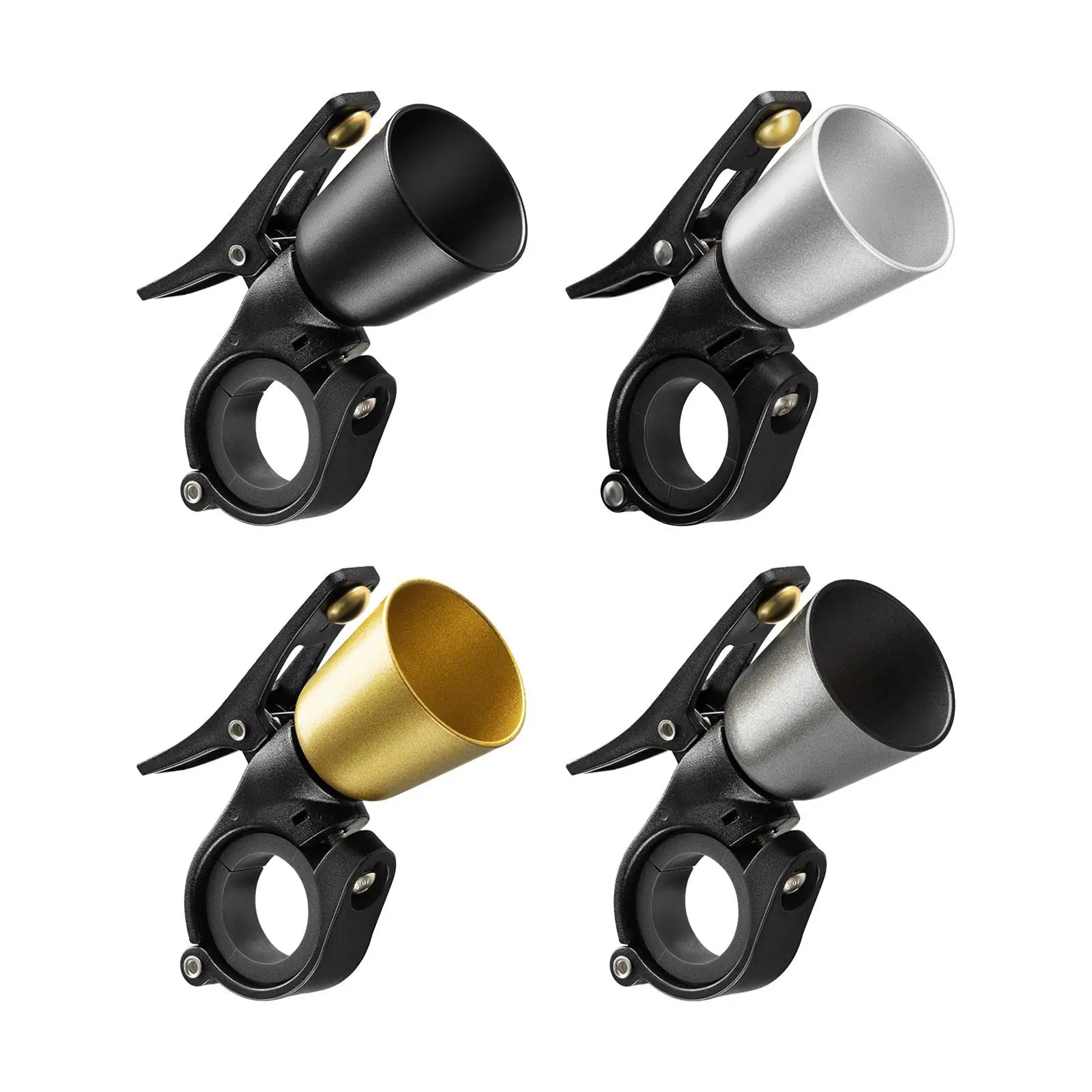 Mini Bike Bell Stainless Steel Loud Crisp Cycling Bell Road Bike Outdoor