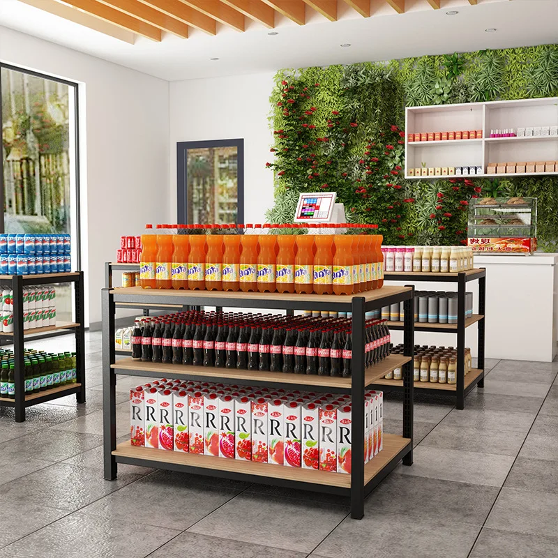 Custom, Supermarkt Planken Metalen Display Supermarkt Schappen Te Koop
