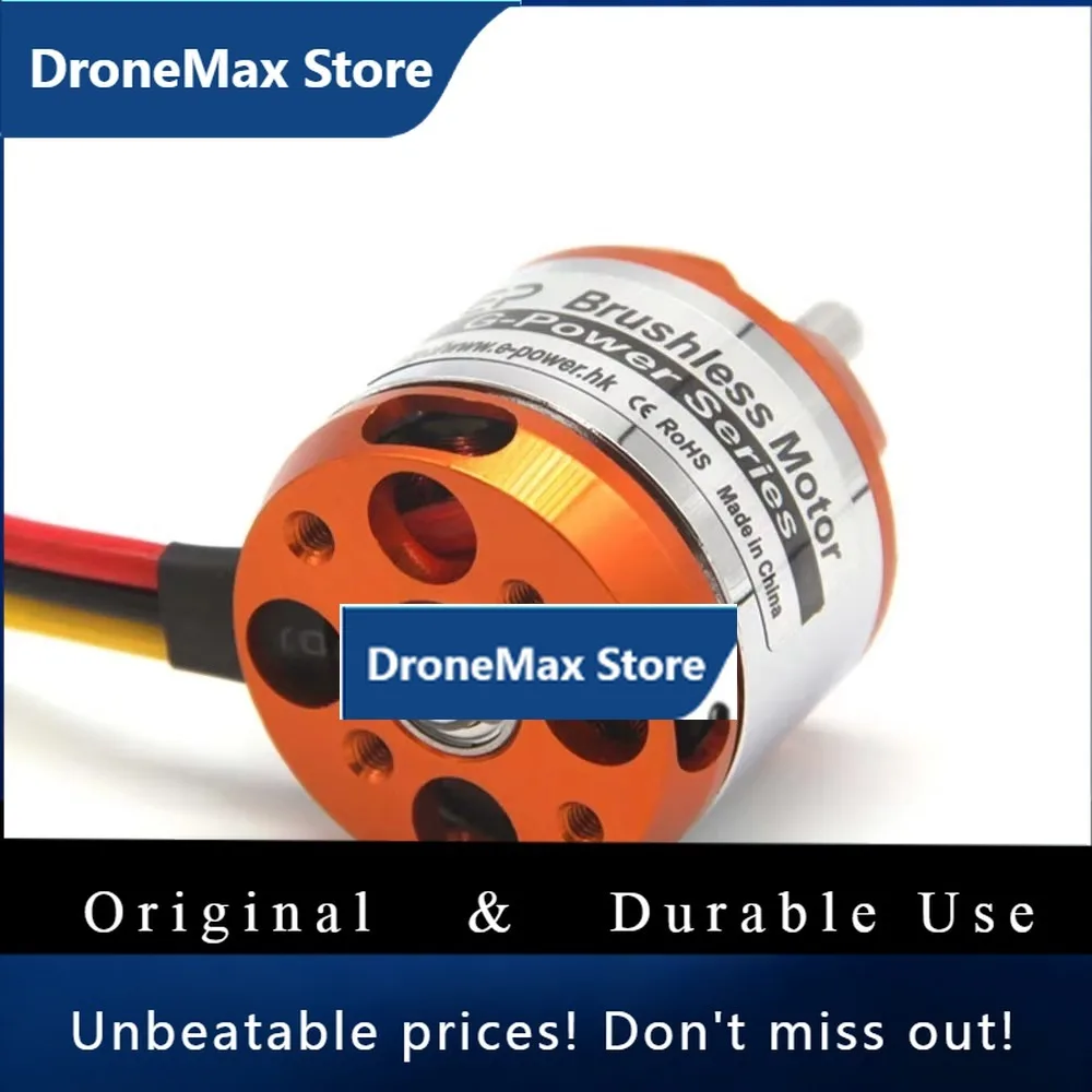 DroMaRC Motor D3536 3536 750KV 910KV 1000KV 1250KV 1450KV 2-4S Lipo Brushless FPV Motor 5.0mm Shaft 102g 35x36mm Multicopters Pl