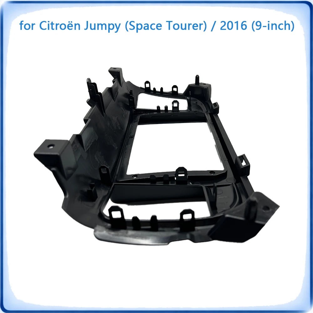 Car Radio Fascia Frame For Citroen Jumpy Space Tourer 2016 9 inch With Canbus Decoder & Wiring Harness Car Accessories P&P