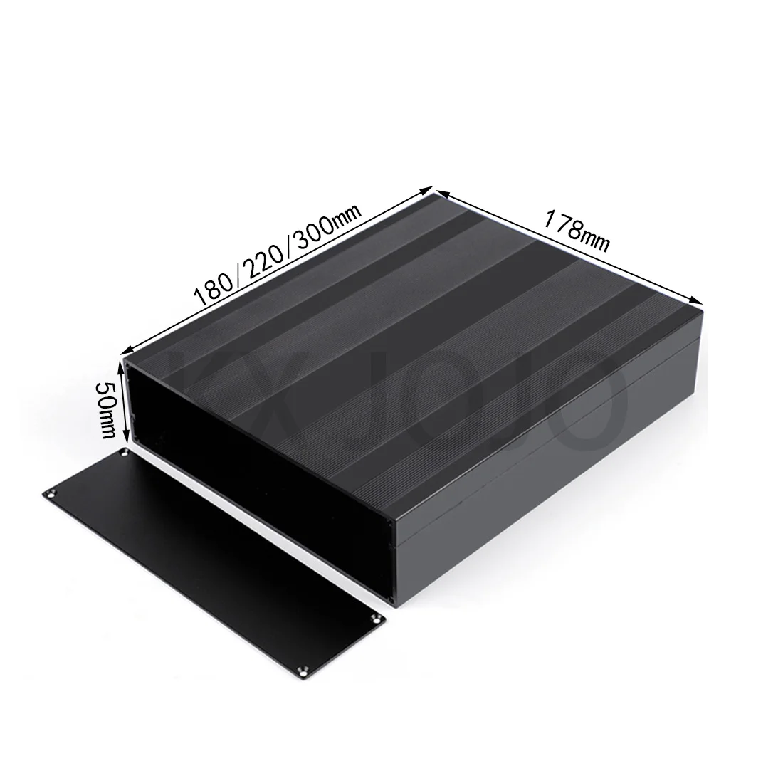 

Aluminum Enclosure 178*50*180/220/300mm Waterproof Box Black/Grey Split Type Case Electronic Box DIY Power Housing Instrument