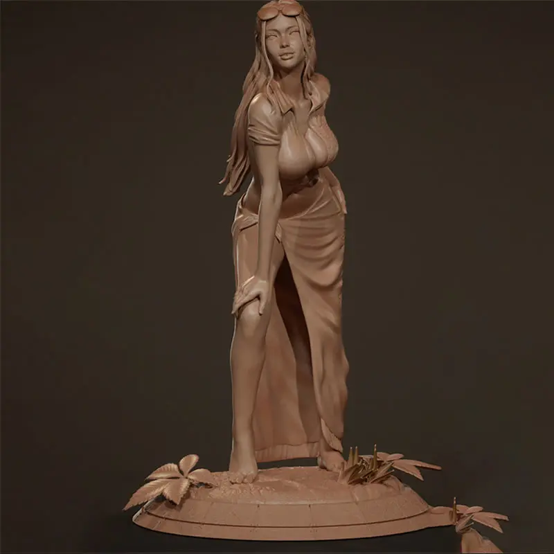 2 Styles Game Character 6242 Nico Robin 3D Print Model Unassembled Unpainted Custom Jigsaw Puzzle NSFW GK Figure Model Kit