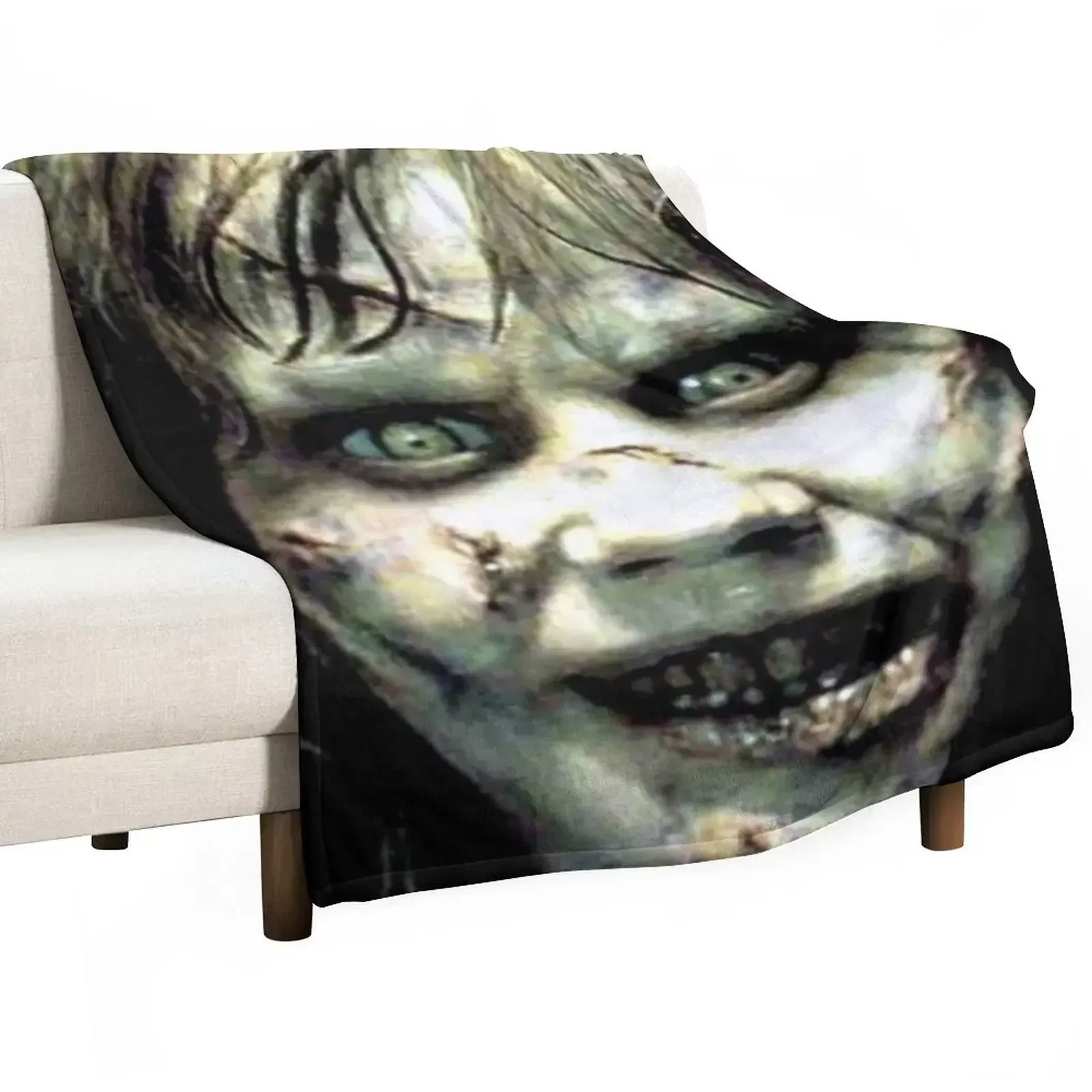 

The Exorcist Horror Movie Throw Blanket Blankets For Sofas Sofa Throw Decoratives sofa bed Blankets