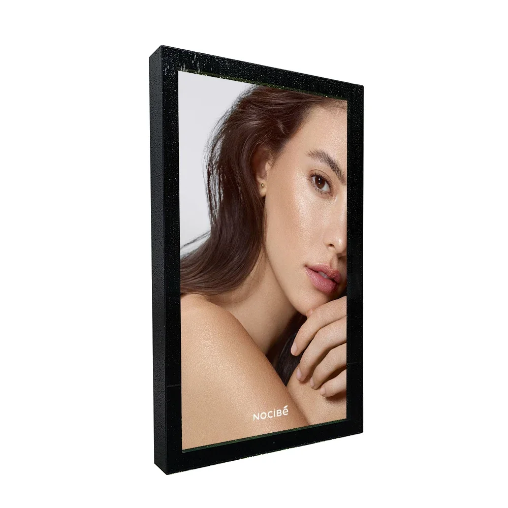 Outdoor IP65 waterproof grade 43-inch high-brightness LCD display wall-mounted advertising display digital signage