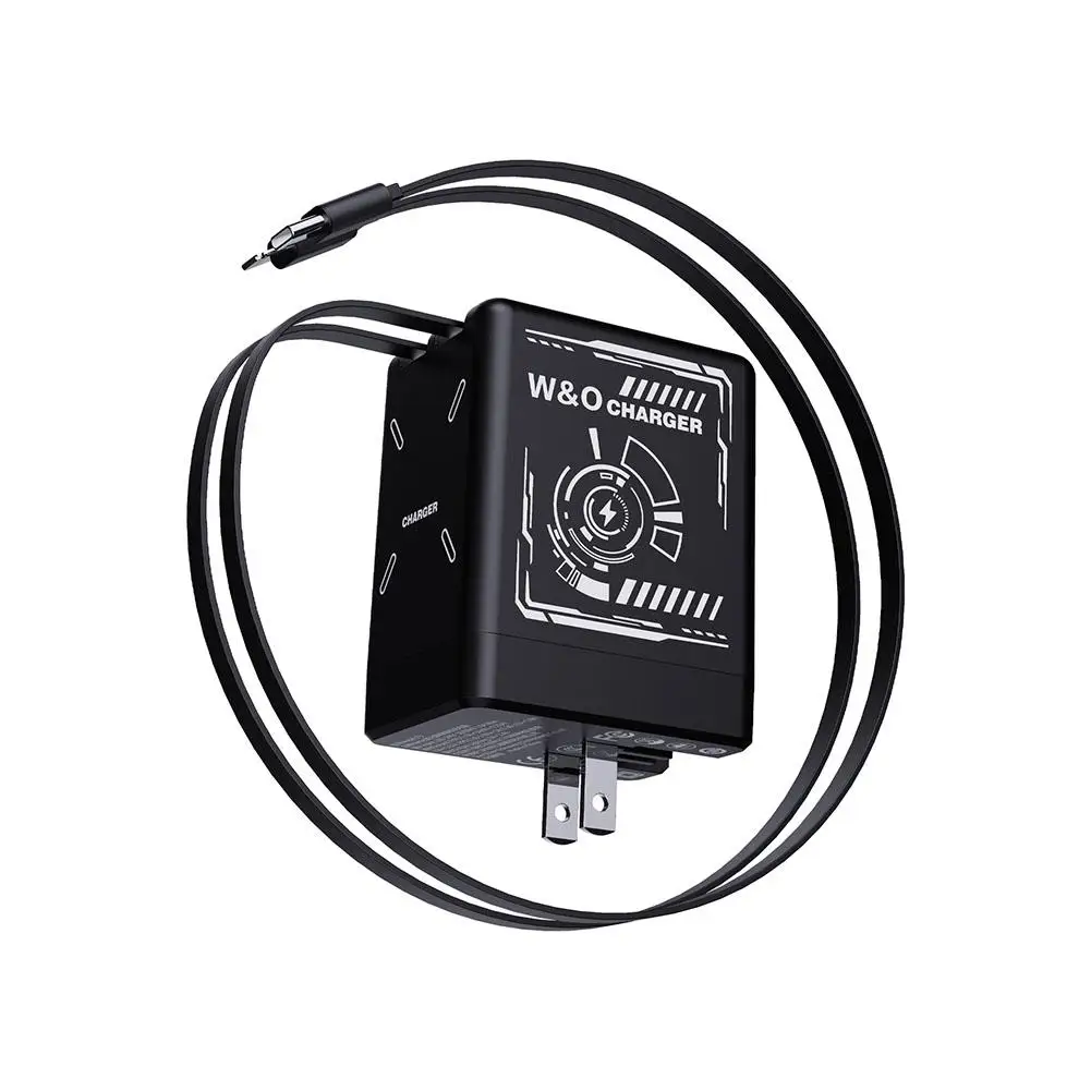 

GaN 20W Fast Charging Dual Type C Cable PD+USB Charger QC3.0 PD3.0 PPS Quick Charger For IPhone 15 Pro S23 X4Q8