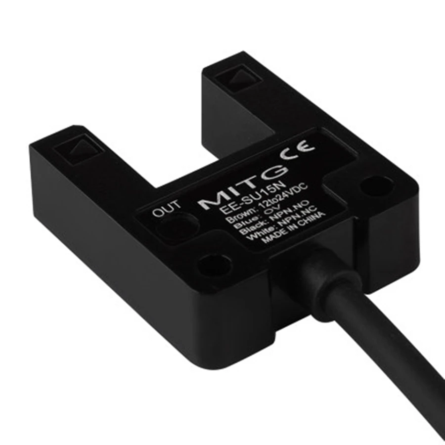 U-شكل فتحة الكهروضوئية التبديل EE-SU10 N SU10N SU15N التعريفي الحد الاستشعار NPN PNP NO NC 4 أسلاك 12 فولت-24 فولت 10 مللي متر 15 مللي متر 100mA #1