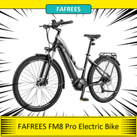 FAFREES FM8 Pro Electric Bike 36V 250W  Mid-drive 25km Max Speed 14.5Ah Battery 100-120km Range 27.5\