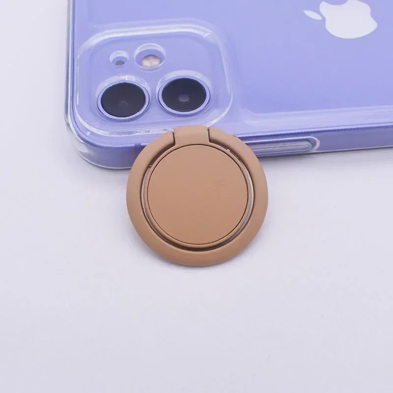 Macaron Solid Color Phone Ring Buckle Holder Mobile Phone Stand Holder Phone Grip Cell Phone Accessories Phone Ring Holder Gift