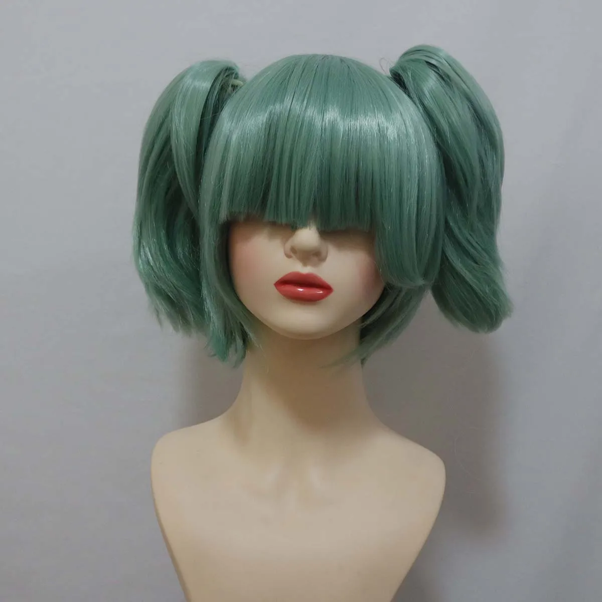 วิกผมสั้นทรงหางม้าสำหรับผู้หญิง อนิเมะ ชิโอตะ นางิสะ คายาโนะ คาเอเดะ