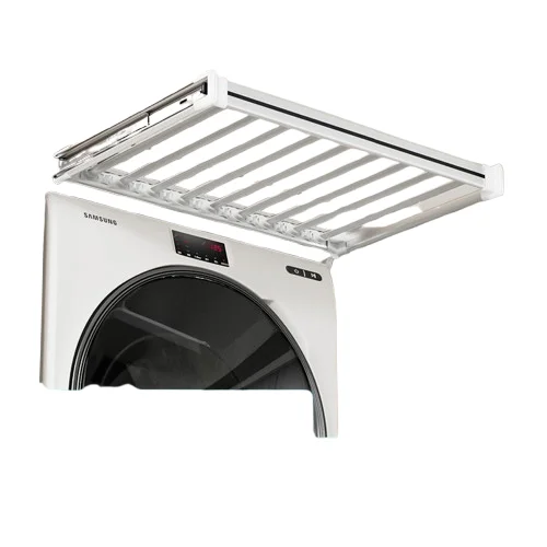

Invisible drying rack for washing machine, pull-up hidden type above balcony, multi-functional pants rack, telescopic slide rail