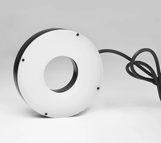 90° Ring LED Light for Machine Vision | High Brightness Beads for Microscope & Automation Inspection