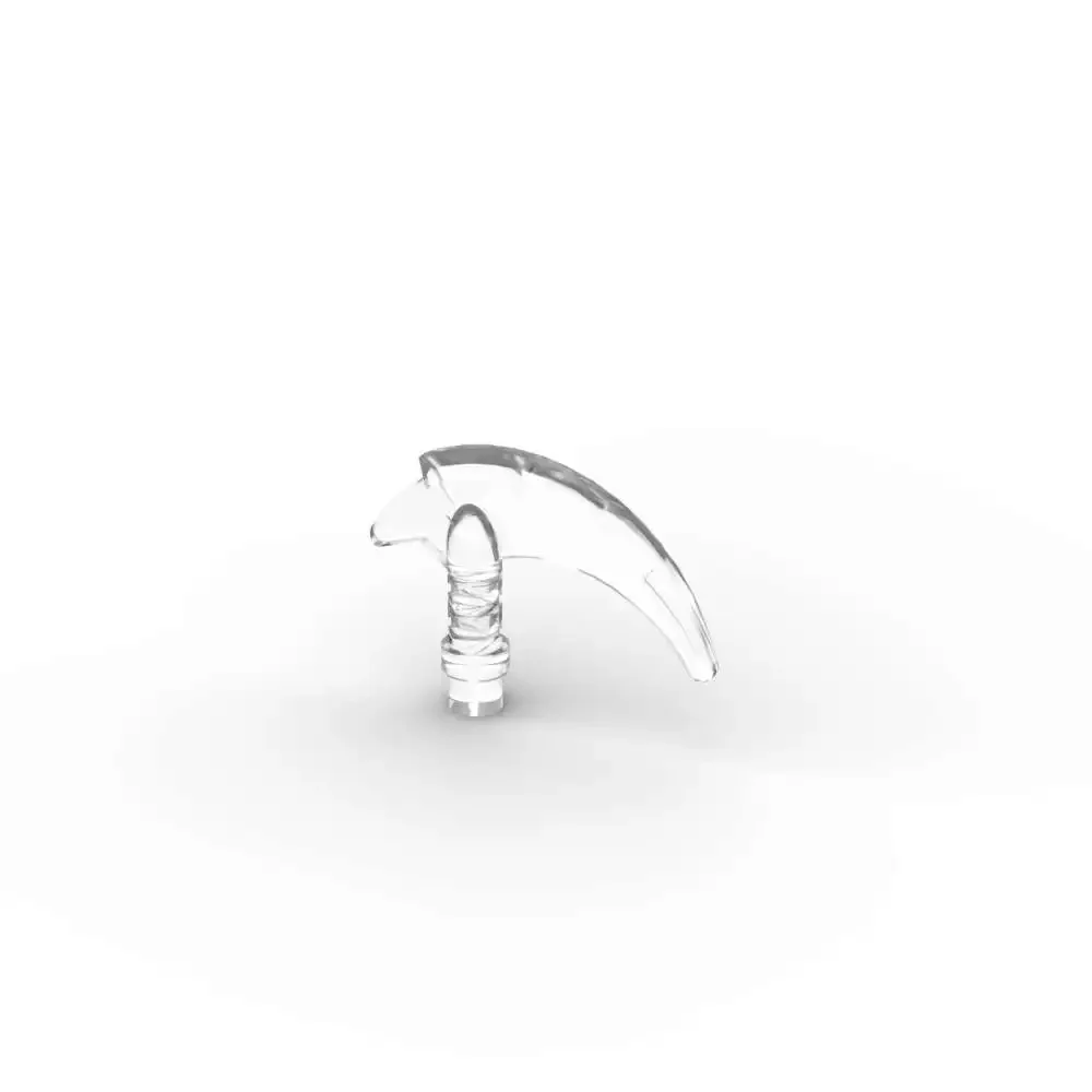 MOC 10 STKS Deel Bricks 37341 37341d Prop Haak Met Bar Bouwstenen Set Handheld Armen Compatibel Deeltje Speelgoed Kinderen Geschenken