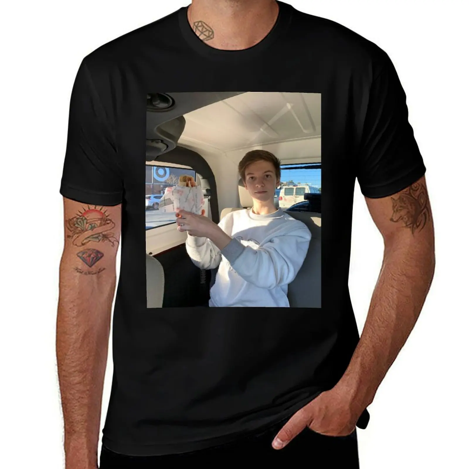 weston koury T-Shirt Casual Street Style Short Sleeve Tee T-Shirt