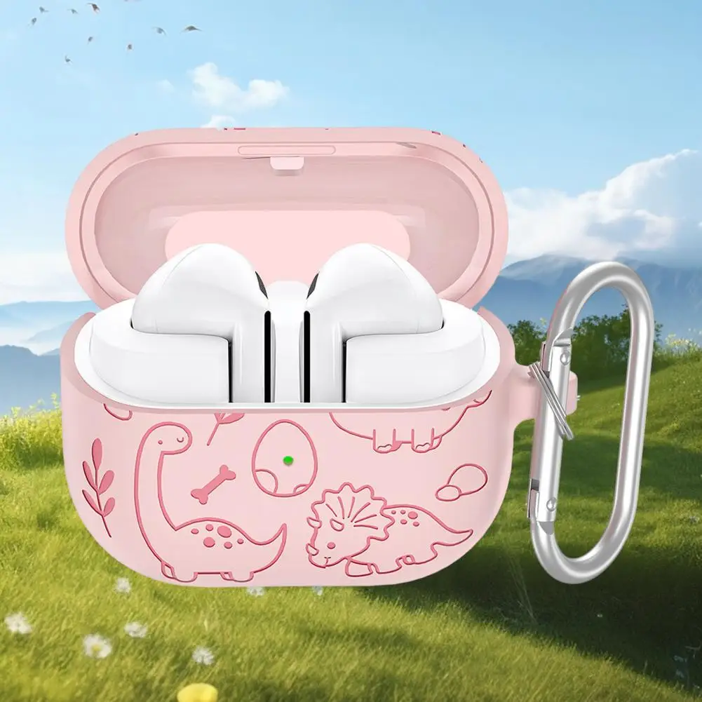 버즈 3/3 프로용 충격 방지 실리콘 보호 커버, 헤드폰 보호 커버, 이어폰 액세서리, 충격 방지