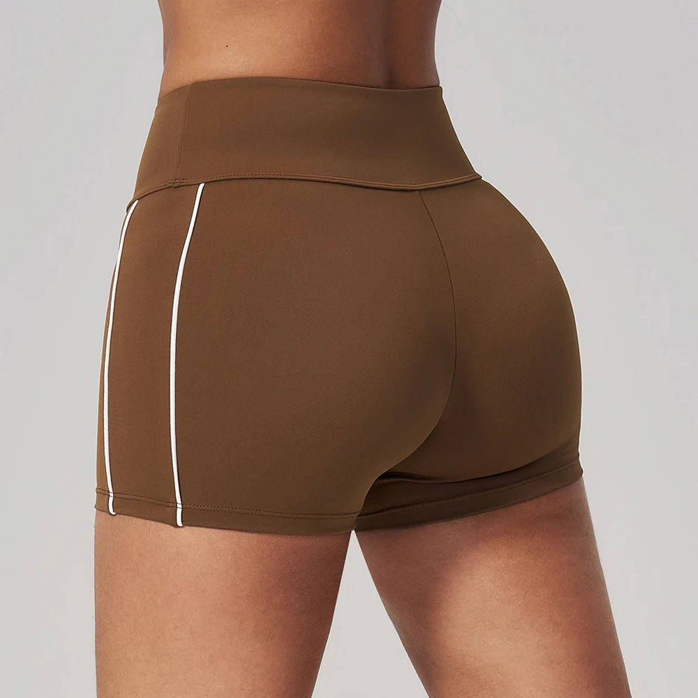 Summer Sports Shorts Women Buttock Lift Leggings Women Fitness Cycling Running Slim Fit Workout Shorts High Waist Yoga Shorts