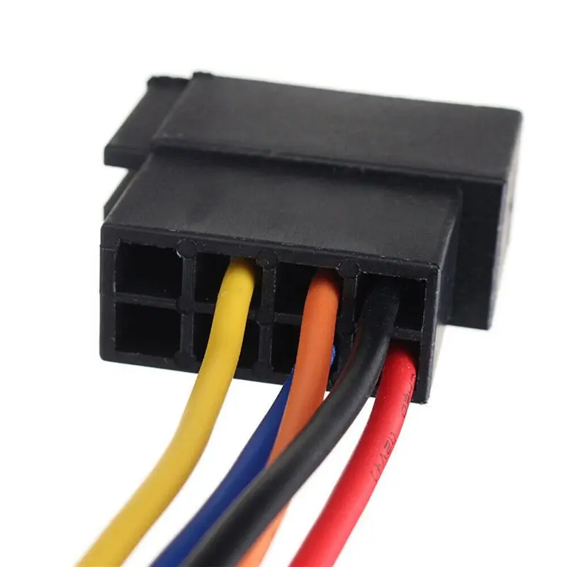 A60E-4X Car Radio ISO Adapter Extended Conversion Cable For For Citroen For- Accessories
