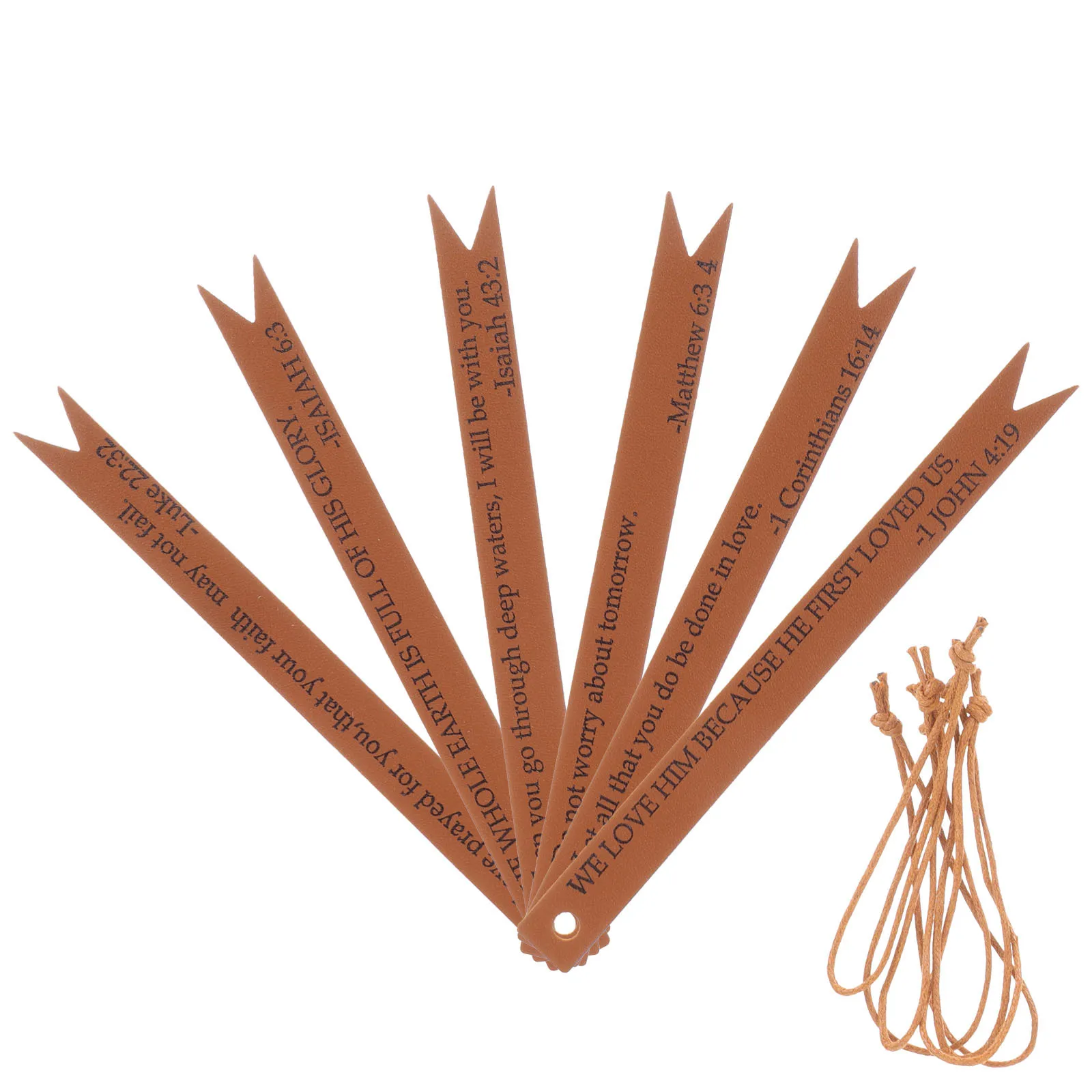 

6pcs Bookmarks Bible Verses Page Markers For Women Men Christian Reading Lovers Religious Study Supplies Gift