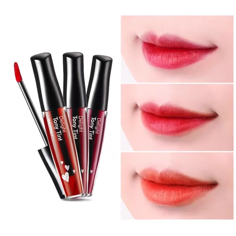 

TONYMOLY Delight Tony Tint Stained Lipsticks Lip Gloss Lip Tints Moisturizing Long-Lasting Waterproof Korean Makeup Cosmetics