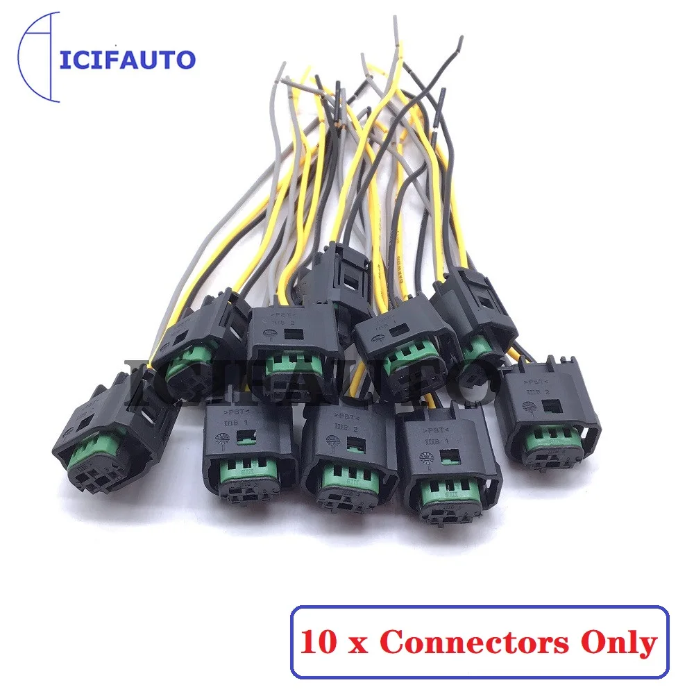 5/10 Pcs Connector of Pdc Parking Sensor for Land Rover Discovery 3 Range Rover L322 Range Rover Sport YDB500300, YDB500301