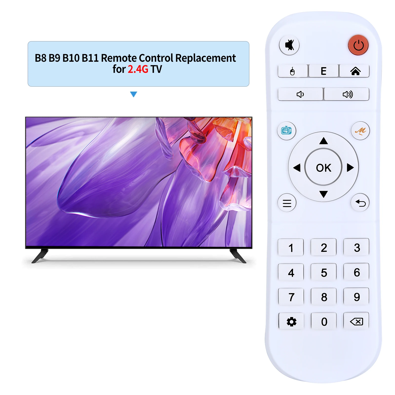 Replacement Remote Control For BTV Box B8 B9 B10 B11 x 2.4G