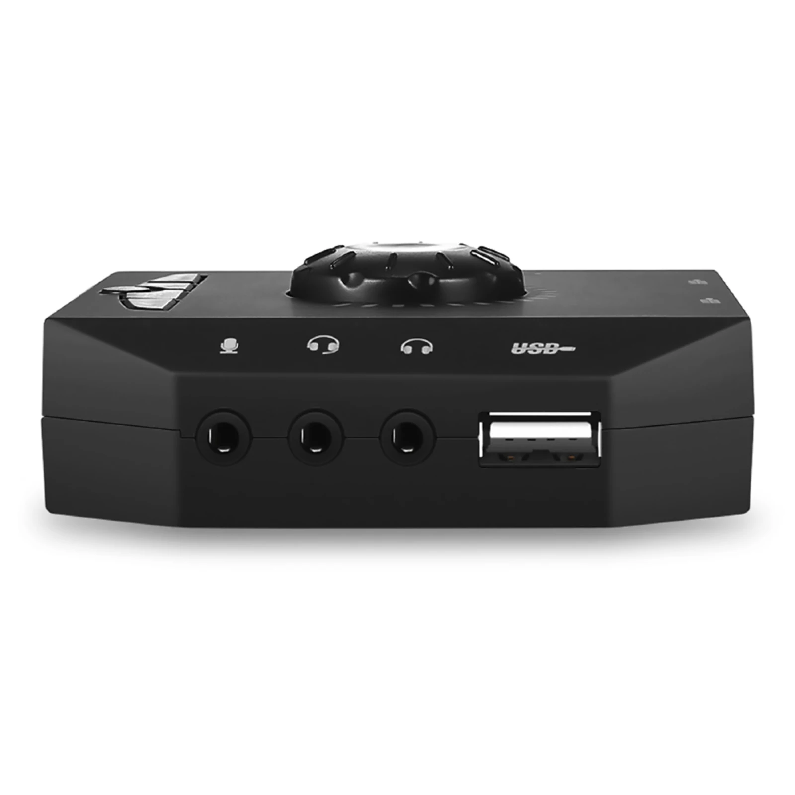 Profissão Computador USB Sound Card Channel 7.1 Audio Adapter Converter Audio Interface para PC Laptop Placa de Som Externa