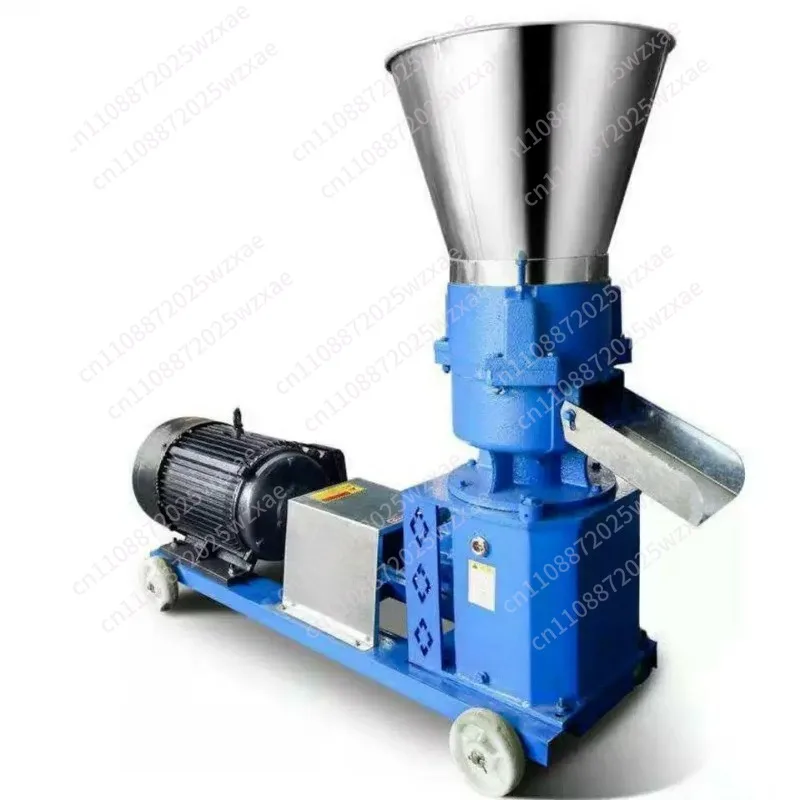 100kg/h-120kg/h Multi-function Pellet Mill 220V 380V Household Feed Food Pellet Making Machine