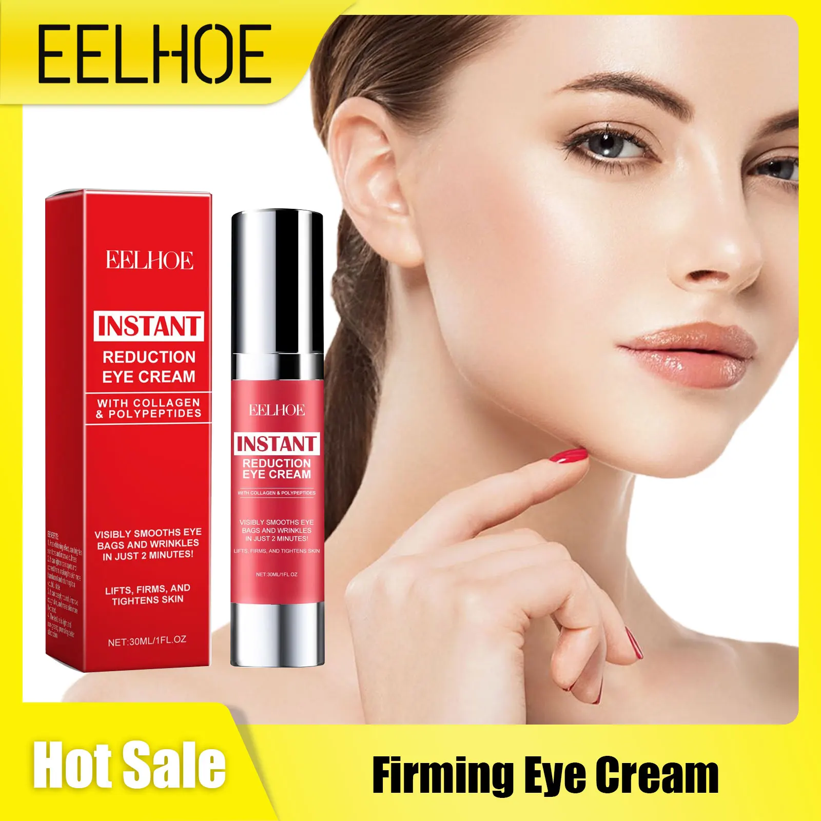 

Tightening Eye Cream for Moisturizing Remove Dark Circles Anti Pigment Lifting Eye Bag Remover Anti Puffiness Collagen Eye Cream