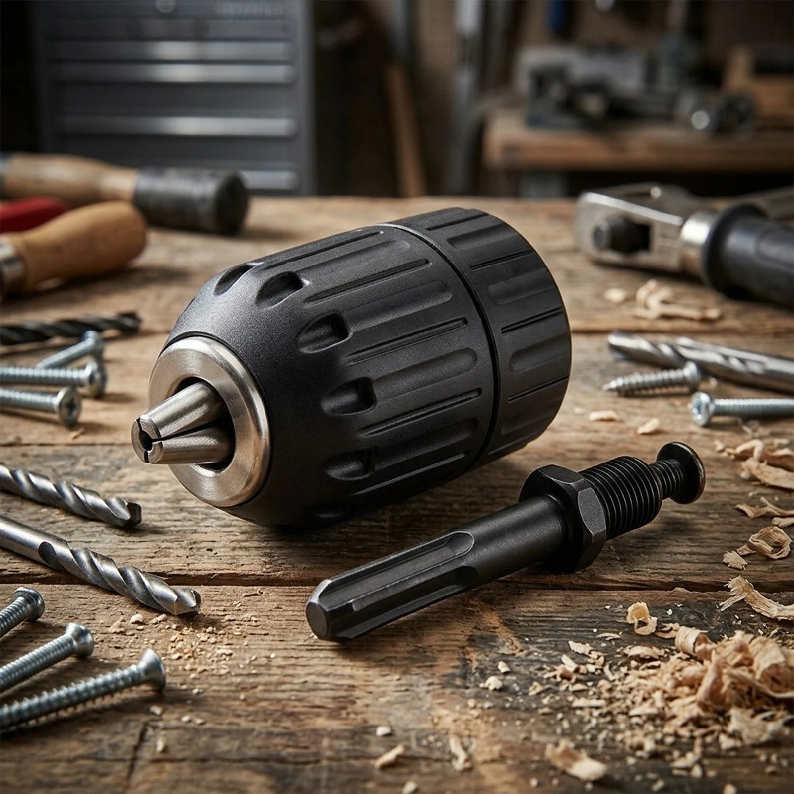 High Quality Keyless Chuck For Use On Mains Powered Drill Chuck 1PC Hammer Hand Tight for sds High Quality High