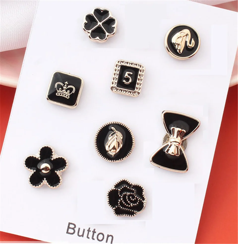 Fashion Magnet Concealed Buckle Detachable Shirt Adjustment Pearl Buttons Nail-free Brooch Decorative Button Set