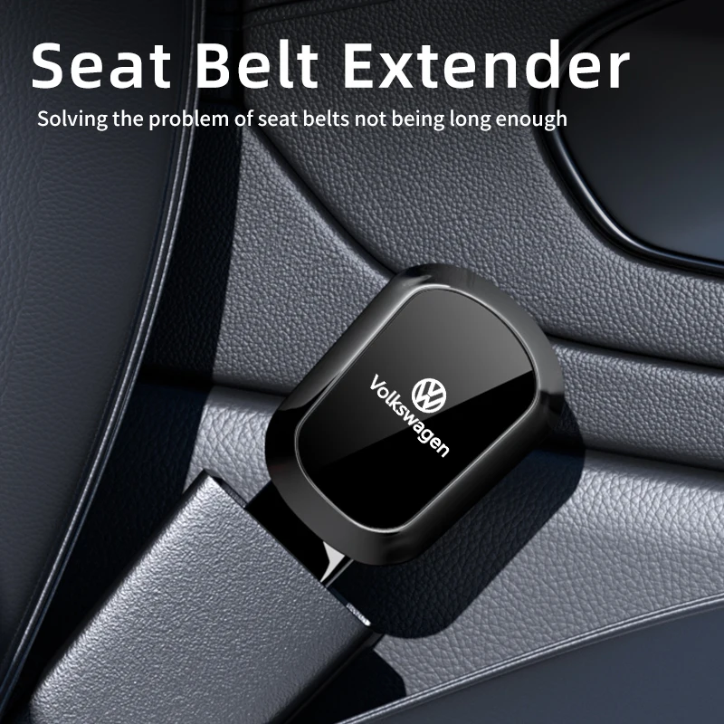 Car Seat Belt Clip Extender Seatbelt Lock Socket Safety Buckle For Volkswagen VW Jetta Golf Beetle CC EOS GTI MK2 MK4 MK5 MK6 MK