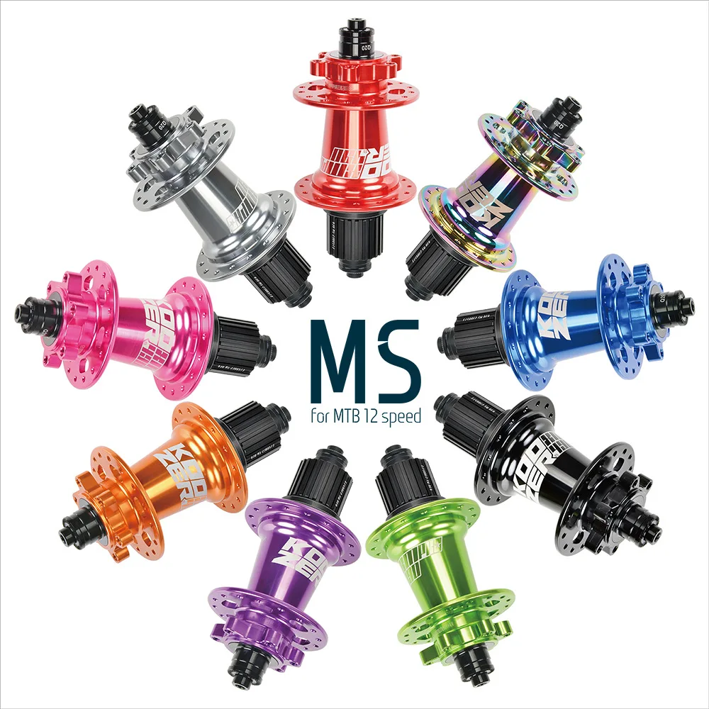 Koozer XM490 Pro Cube Pro 7 32 فتحة محور خلفي Mtb من خلال المحور 12x142 دراجة مكبح قرصي محور HG XD 6 Pawl K7 مكعب صاخم