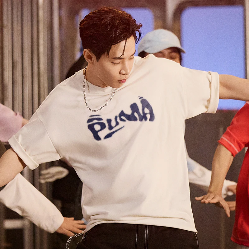 

Puma genuine 2024 new unisex loose and simple short sleeved T-shirt 626857-65